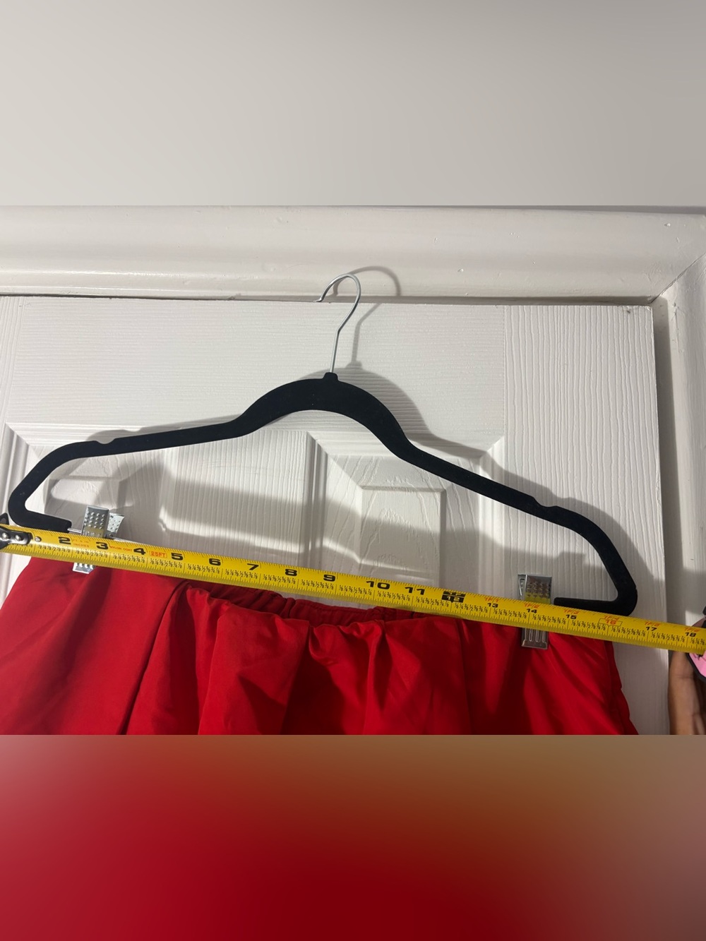 Old Navy Women’s Red Bubble Skirt - Picture 5 of 5